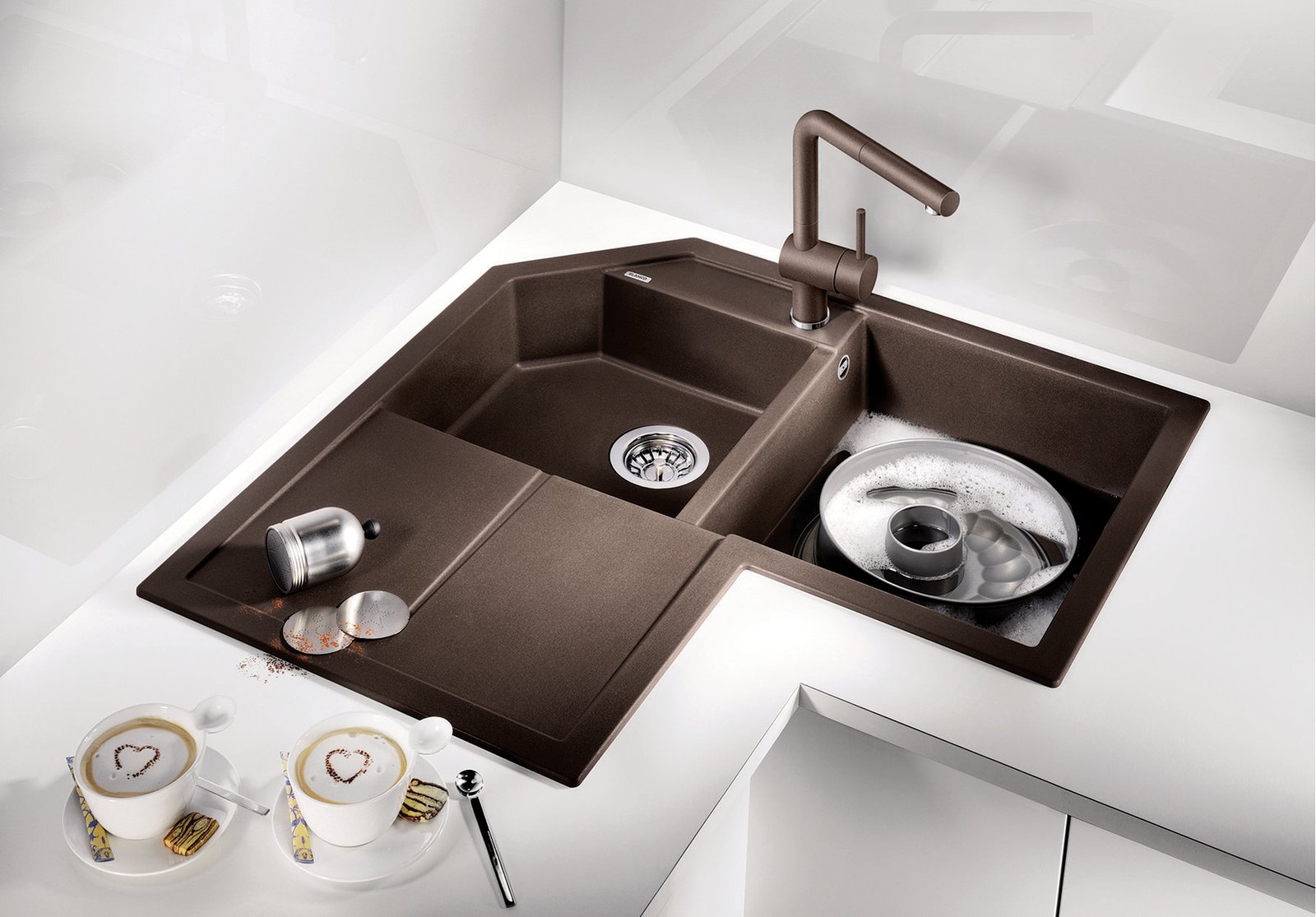 Кухонная мойка Blanco Metra 9 E 515576 антрацит  